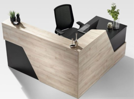L-Shape Reception Desk | Buy the Best Office Furniture in Pakistan at the Best Prices | office furniture near me | furniture near me