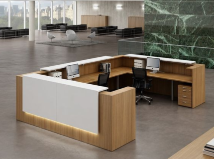 Z2 U Shaped Reception Counter | Buy the Best Office Furniture in Pakistan at the Best Prices | office furniture near me | furniture near me