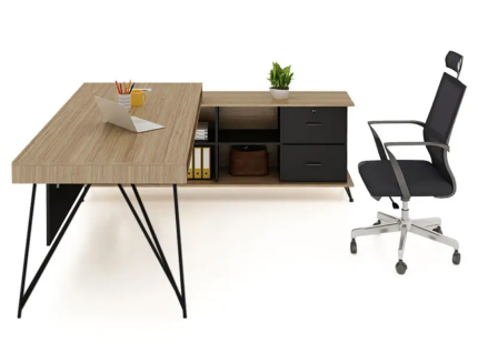 Woodex Smart Series L Shape Manager | Buy the Best Office Furniture in Pakistan at the Best Prices | office furniture near me | furniture near me