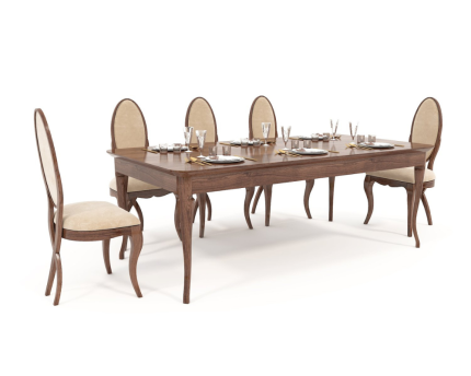European Style Dining Table | Buy the Best Office Furniture in Pakistan at the Best Prices | office furniture near me | furniture near me