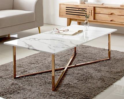 Rotique Marble Sofa Table | Buy the Best Office Furniture in Pakistan at the Best Prices | office furniture near me | furniture near me