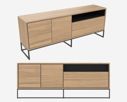 Side Board Credenza with door | Buy the Best Office Furniture in Pakistan at the Best Prices | office furniture near me | furniture near me