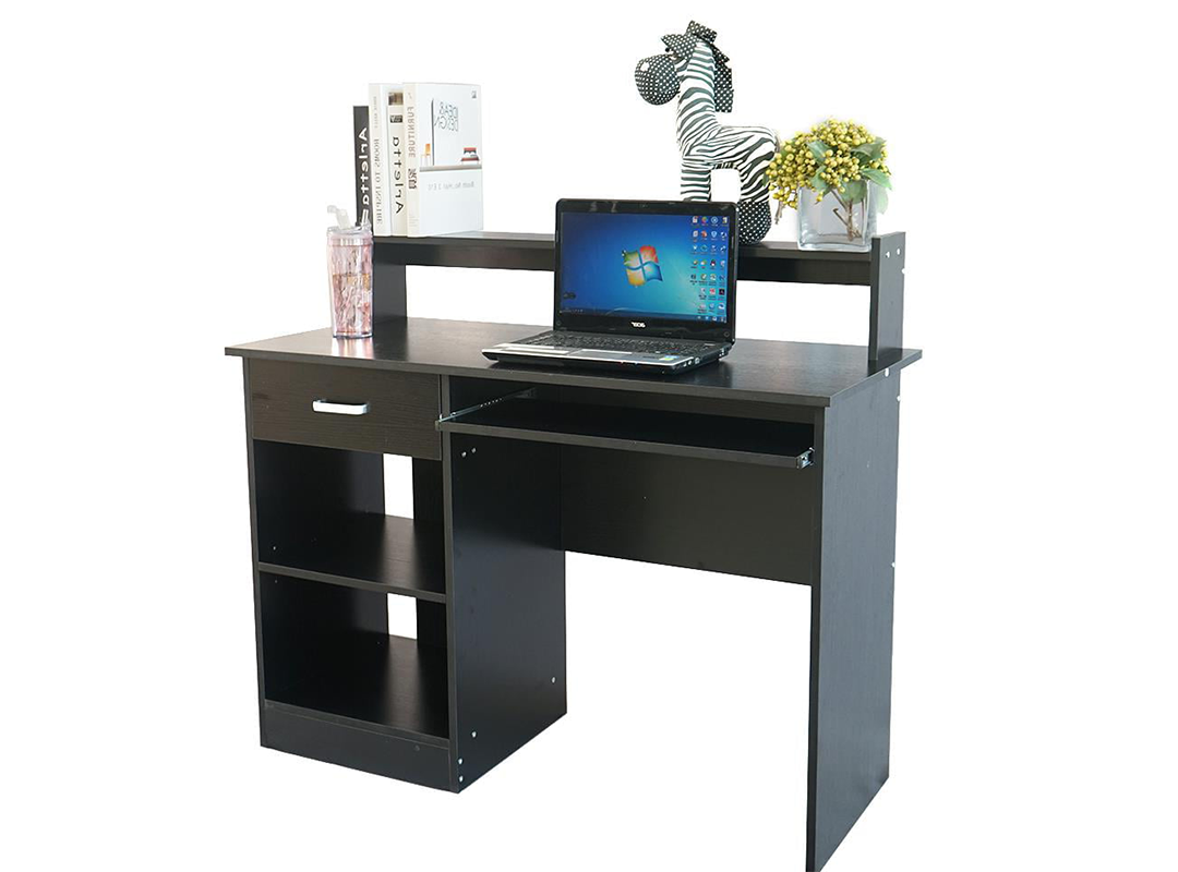 Wood Computer Desk Office Black Laptop PC-Work Table Home Drawer Keyboard Tray | Buy the Best Office Furniture in Pakistan at the Best Prices | office furniture near me | furniture near me