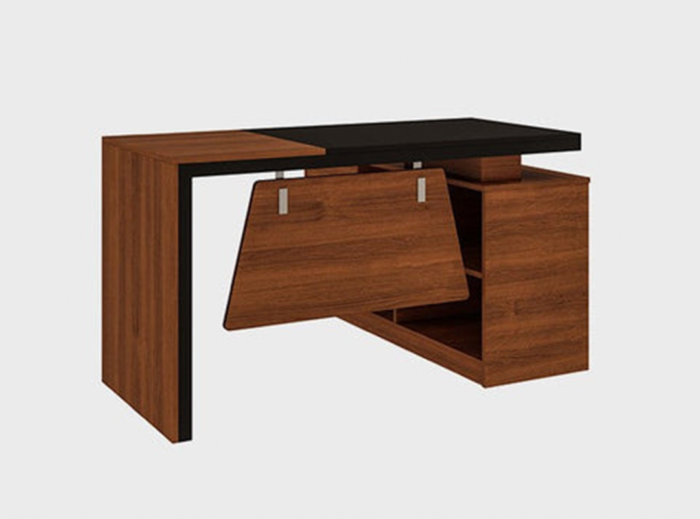 Desk With Side Rack | Office Furniture | Furniture near me | Furniture Store near me | Furniture market near me | office furniture near me