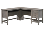 L-Shaped Desk in Mystic | Office Furniture | Furniture near me | Furniture Store near me | Furniture market near me | office furniture near meOak Finish