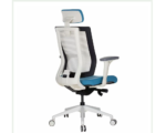 Promax-High Back Revolving Chair White Frame | Furniture near me | Furniture Store near me | Furniture market near me | office furniture near me