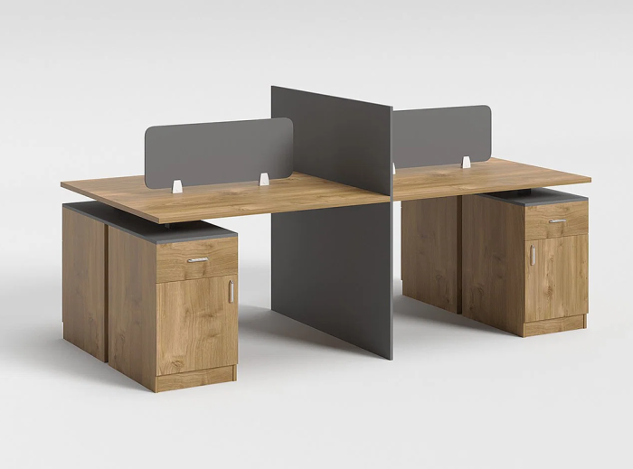 Desk 4 Seats with Drawers | Furniture near me | Furniture Store near me | Furniture market near me | office furniture near me