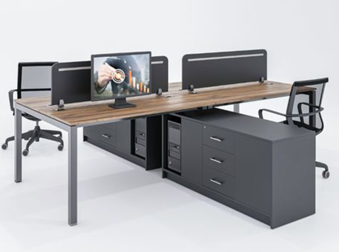 Functional Workstation Desk Clusters for Ergonomic Workspaces | Furniture near me | Furniture Store near me | Furniture market near me | office furniture near me