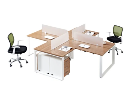 Iron Frame Modern MDF Office Workstation | Furniture near me | Furniture Store near me | Furniture market near me | office furniture near me