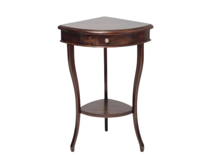 Mahogany Corner Accent Table | Furniture near me | Furniture Store near me | Furniture market near me | office furniture near me