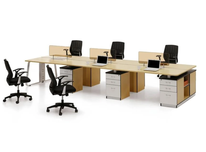 Partition Panel Cheap 6 Seaters Workstation | Furniture near me | Furniture Store near me | Furniture market near me | office furniture near me