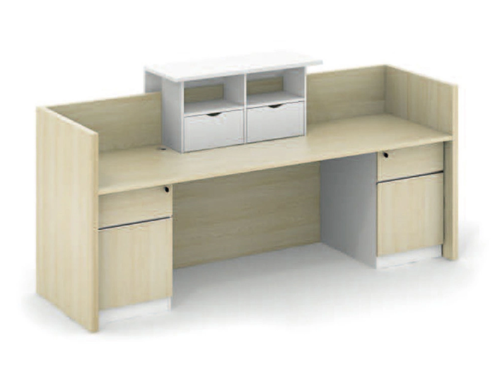 Standard Size Reception Desk Small Front | Furniture near me | Furniture Store near me | Furniture market near me | office furniture near me