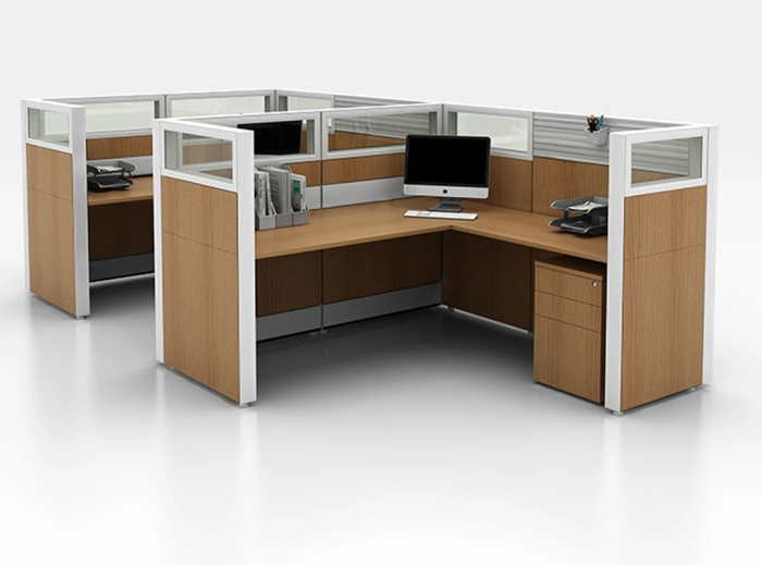 Workstation Sound Proof Small Single Semi Circle Desk | Furniture near me | Furniture Store near me | Furniture market near me | office furniture near me