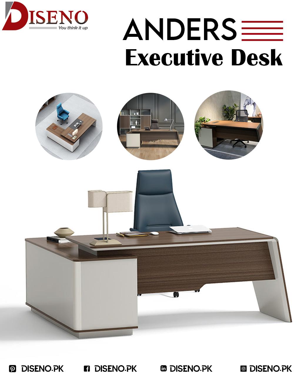 NDERS Executive Desk | Office Furniture | Furniture near me | Furniture Store near me | Furniture market near me | office furniture near me